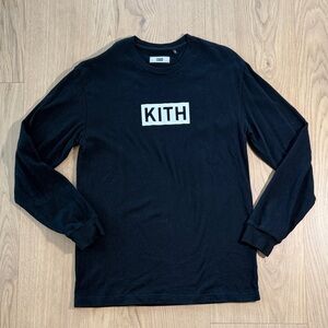 Kith Black Long Sleeve Men's Shirt